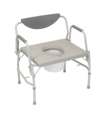 COMMODE, DELUXE BARIATRIC DROP ARM, EACH