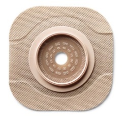FLANGE, CERAPLUS, UP TO 1-3/4\" STOMA, CTF FLAT W/TAPE, 2 -1/4\" F