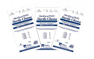 GLOVE, STERILE CHEMO NITRILE PF, X-LARGE, 200/CS EXTENDED CUFF