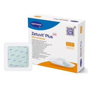 DRESSING, ZETUVIT PLUS 6x6 BORDER, 10/BX