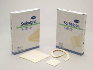 DRESSING,SORBALGON CALCIUM ALGINATE 4X4 , 10/BX