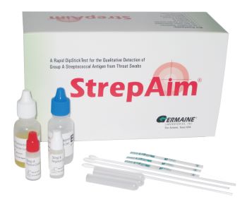 STREP A AIM, RESP TEST KIT, 25/BX