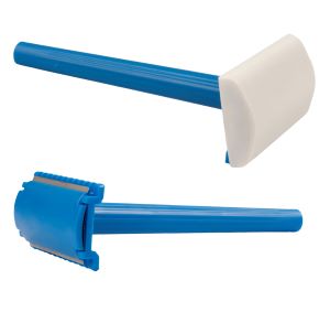 RAZOR, DOUBLE EDGE PREP, PLASTIC GUARD, BLUE HANDLE, EACH (100/B