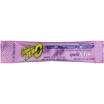 Grape Sqwincher ZERO Qwik Stik 20oz Beverage Mix, Omni Ordering